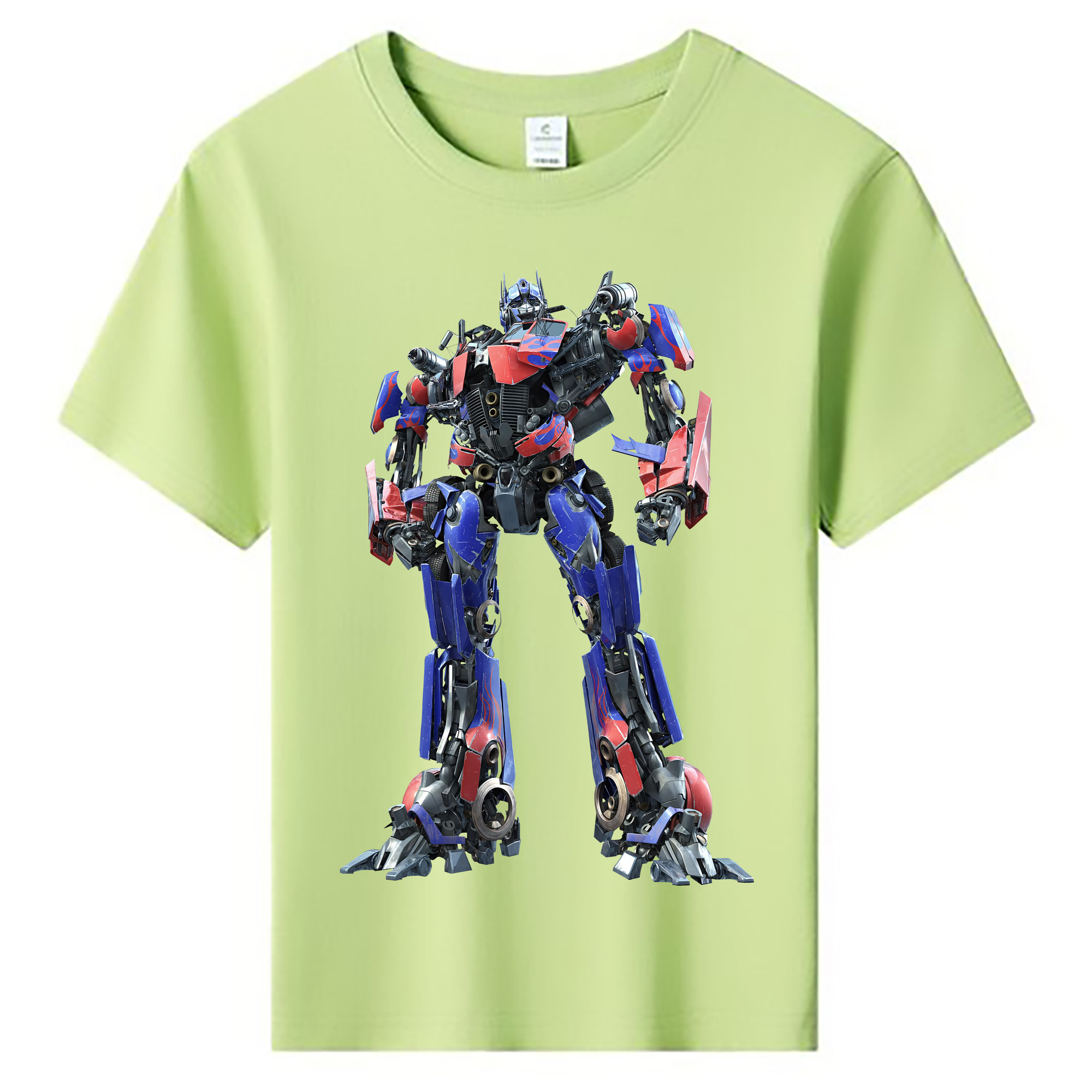（画像用） Transformers トランスフォーマー 綿100％キッズTシャツ（フロントプリント）